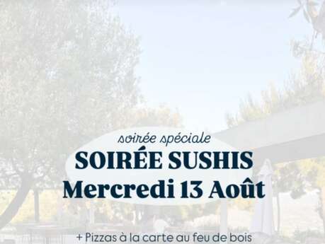 Soirée Sushis et cinéma en plein air avec le film "Les Tuches" au camping Vigna Maggiore