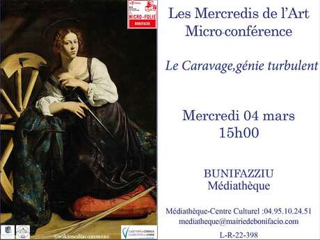 MICRO-CONFÉRENCE : LE CARAVAGE, GÉNIE TURBULENT