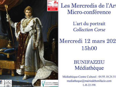 MICRO-CONFÉRENCE : L'ART DU PORTRAIT "COLLECTION CORSE"