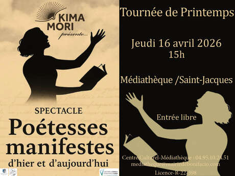 TOURNÉE LITTÉRAIRE DE PRINTEMPS