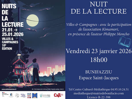 NUIT DE LA LECTURE : VILLES ET CAMPAGNES