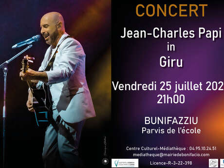 CONCERT DE JEAN-CHARLES PAPI