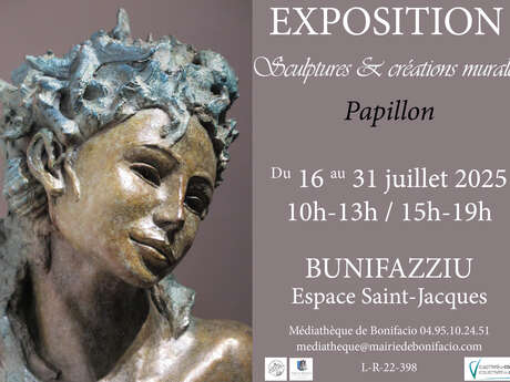 EXPOSITION DE L'ARTISTE SCULPTRICE CHRISTINE PAPILLON