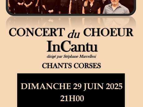 CONCERT DU CHOEUR IN CANTU