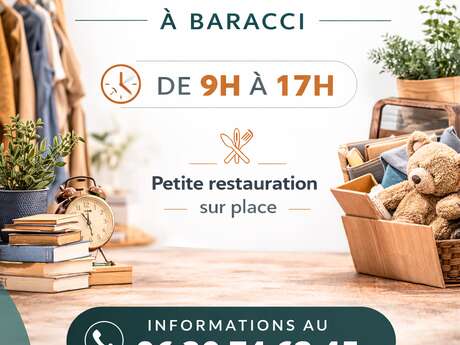 Vide grenier - brocante à Baracci