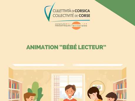 Animation "Bébé Lecteur" à la Médiathèque de Petreto-Bicchisano