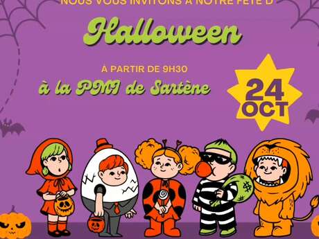 Fête d'Halloween à la PMI de Sartène