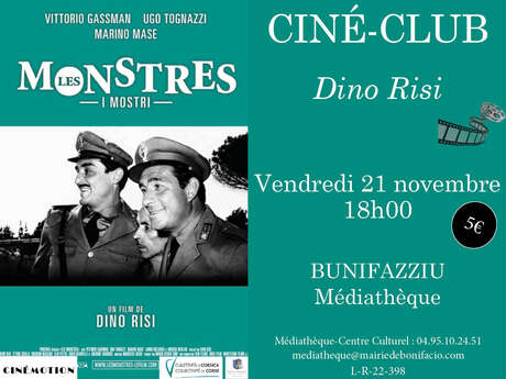 CINÉ-CLUB : LES MONSTRES