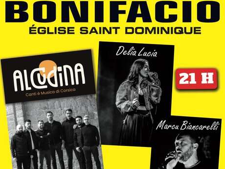 CONCERT DELIA LUCIA, MARCU BIANCARELLI ET ALCUDINA