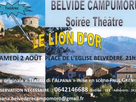 Soirée Théâtre à Belvédère