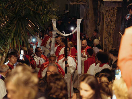 Semaine Sainte à Sartène - église Sainte-Marie