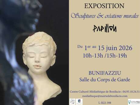 EXPOSITION DE LA SCULPTRICE : PAPILLON