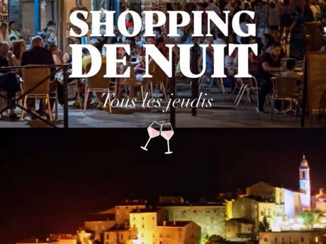 SHOPPING DE NUIT A SARTENE