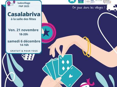 Après-midi jeux de société et goûter de Noël à Casalabriva