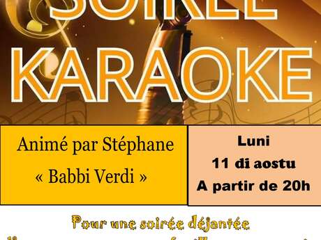Soirée repas et karaoké à Granace