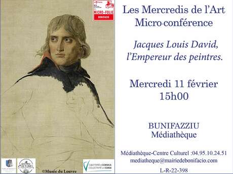 MICRO-CONFÉRENCE : JACQUES-LOUIS DAVID, L'EMPEREUR DES PEINTRES