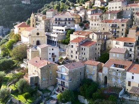 Visite guidée du village d'Olmeto