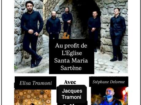 Concert au profit de l'église Santa Maria - Sartène