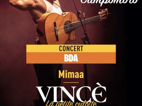 Vincè "La petite culotte" en concert au BDA Campomoro