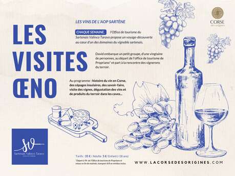 Visite oenologique au Domaine Pero Longo