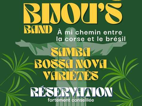 Soirée Samba, Bossa Nova et Variétés avec le groupe Bijou's Band à L'Opus