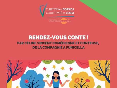 "Rendez-vous conte" par Céline Vincent à la bibliothèque de Sollacaro
