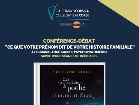 Conférence-débat "Ce que votre prénom dit de votre histoire familiale"