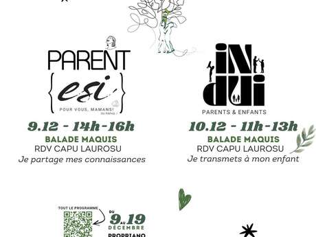 Atelier Parentalité - Nature & Apprentissage