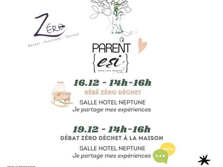 Ateliers Parentalité – Bébé Zéro Déchet & Zéro Déchet à la Maison