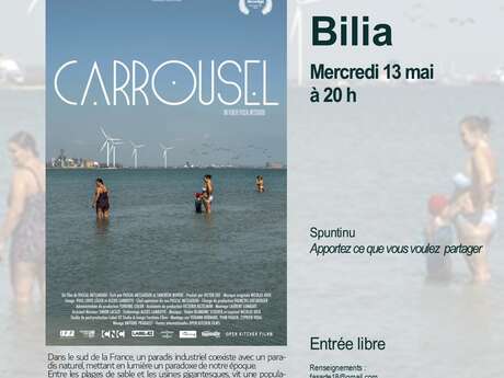 Ciné-village à Bilia : Projection du film "Carrousel" de Pascal Messaoudi