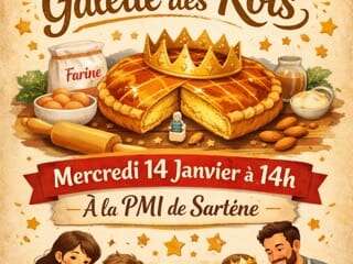 Atelier Parents-Enfants à la PMI de Sartène – Galette des Rois