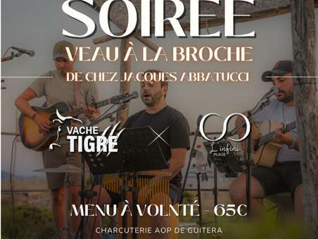 Soirée veau à la broche et chants corses avec le groupe Terra Mea au Golfe