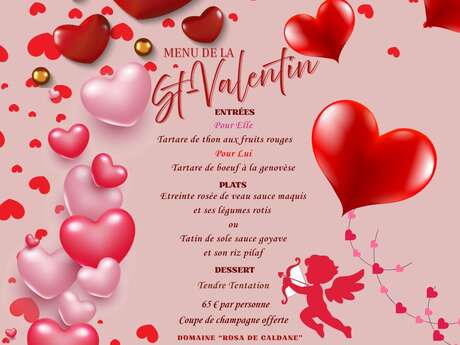 Soirée de la Saint-Valentin au Domaine Rosa de Caldane