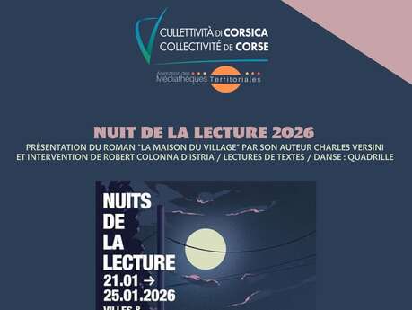 Nuit de la Lecture à la Médiathèque de Petreto-Bicchisano