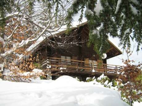 Clévacances - Meublé 0968596 - "Véritable chalet de montagne en station de ski"