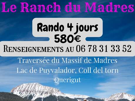 Randonnée équestre de quatre jours dans le Donezan