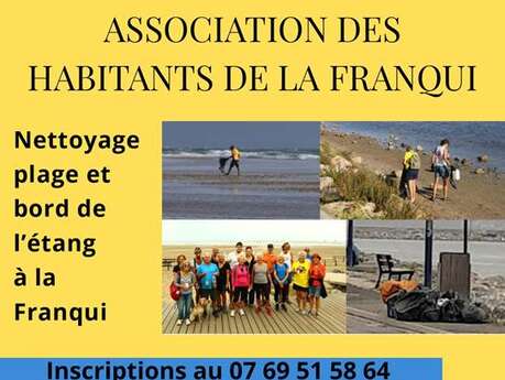Journée nettoyage à La Franqui
