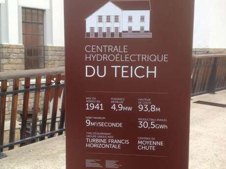 CAMINO DE INTERPRETACIÓN DE LA PLANTA HIDROELÉCTRICA DE TEICH Y ORGEIX