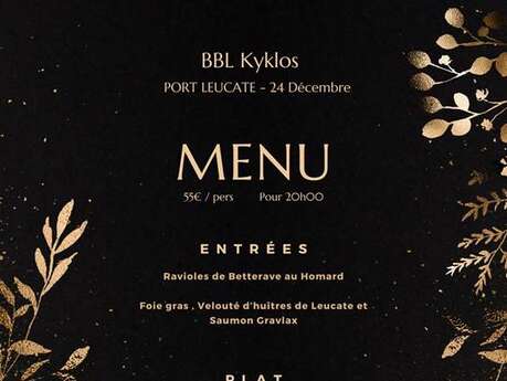 Menu de Noël au Bistro Breizh Latino