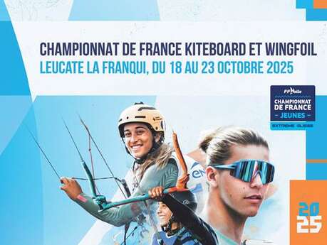 Championnat de France Extrême Glisse Kiteboard et Wingfoil
