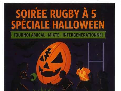 Soirée rugby à 5 speciale halloween