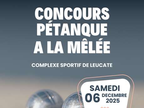 Concours de pétanque à la mêlée