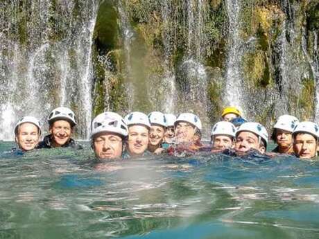 Canyoning avec Sibelle escapade