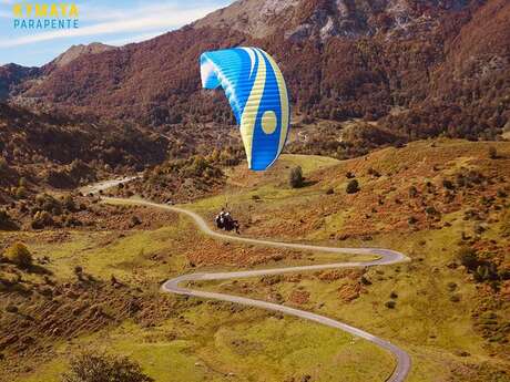 Parapente avec Kymaya