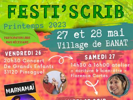 Festival "Festi'scrib" de printemps