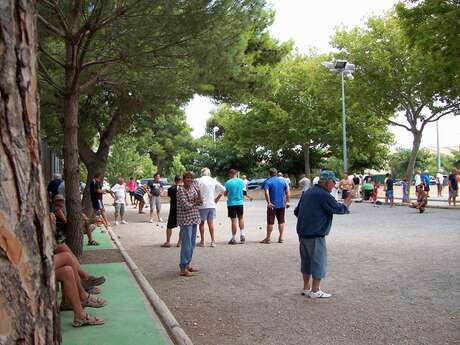 Concours du Pétanque Club Port Leucate
