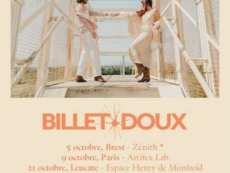 Concert du groupe Billet Doux