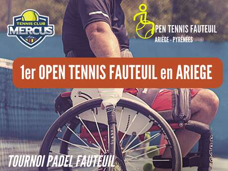 1er open tennis fauteuil en Ariège