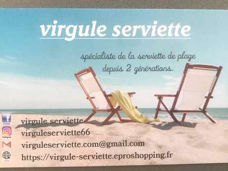 Boutique Virgule Serviette