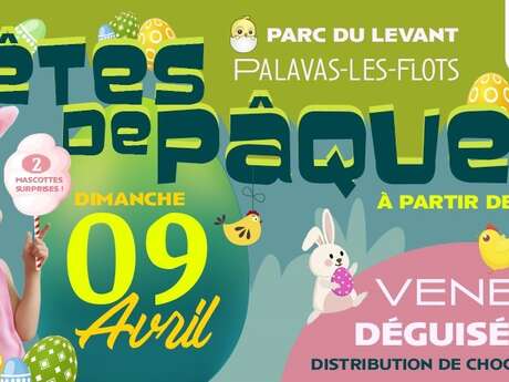 LE PARC DU LEVANT FÊTE PÂQUES !
